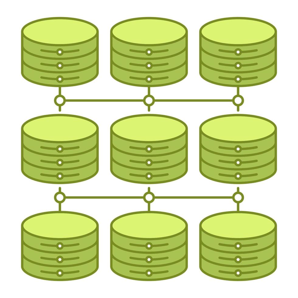 structured data icon, suitable for a wide range of digital creative projects. vector