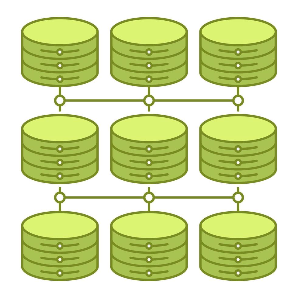 structured data icon, suitable for a wide range of digital creative projects. vector