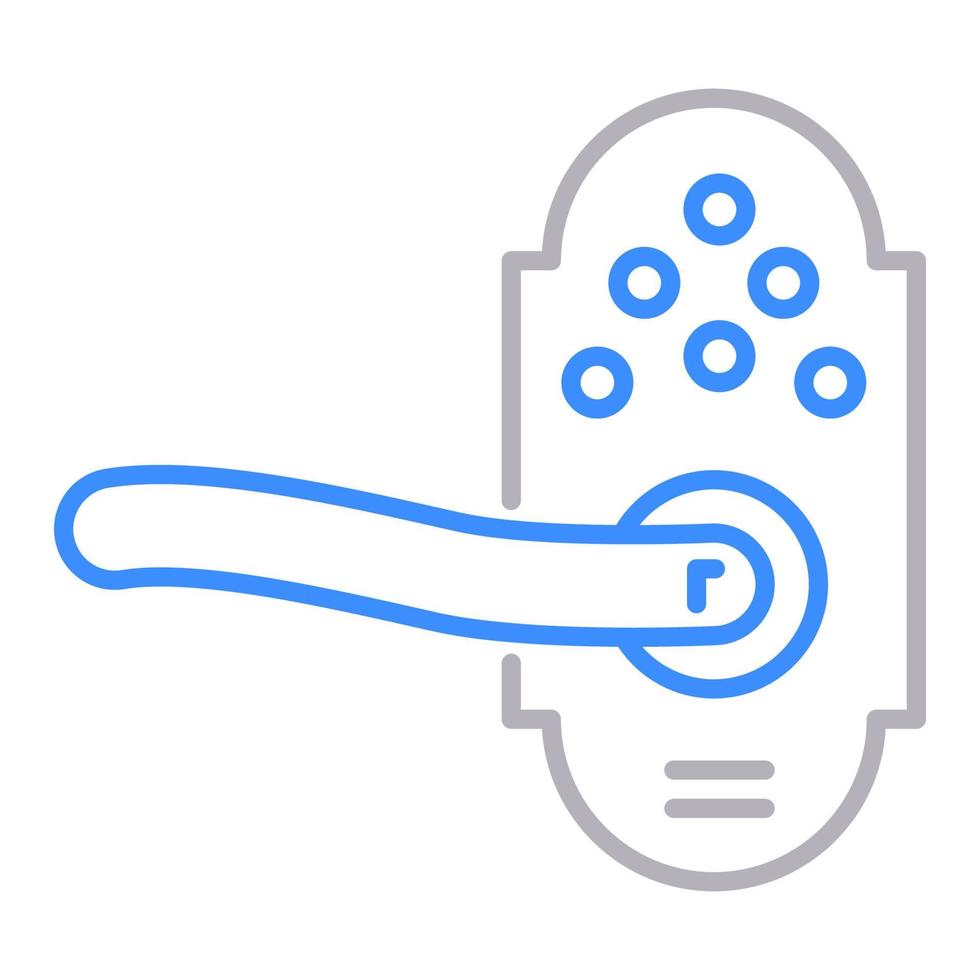smart lock icon, suitable for a wide range of digital creative projects. vector