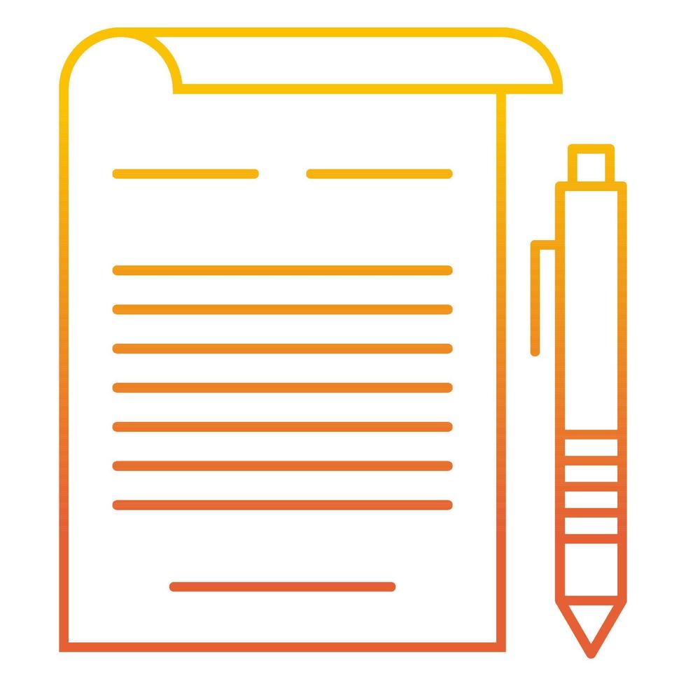 workbook icon, suitable for a wide range of digital creative projects. vector