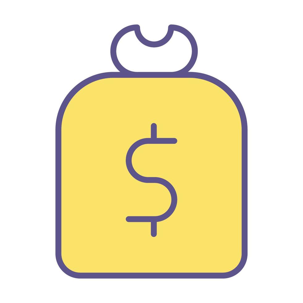 Dollar icon, suitable for a wide range of digital creative projects. vector