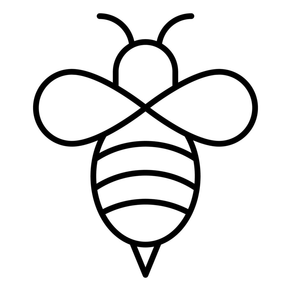 bees icon, suitable for a wide range of digital creative projects. vector
