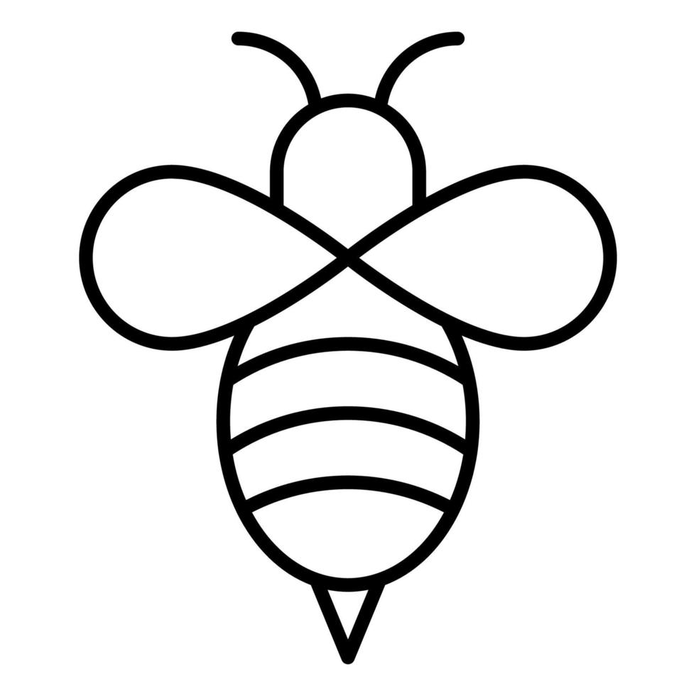 bees icon, suitable for a wide range of digital creative projects. vector