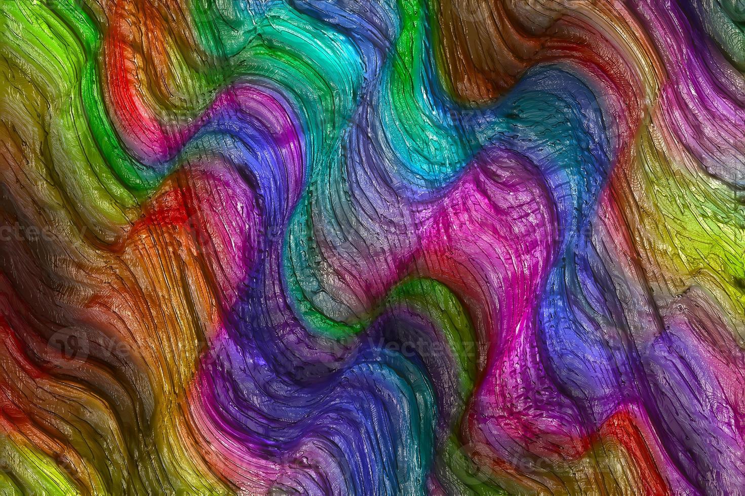 Abstract modern painting.Digital modern colorful texture.Digital background illustration.Textured background.Holographic liquid background.Multicolor gradient texture photo
