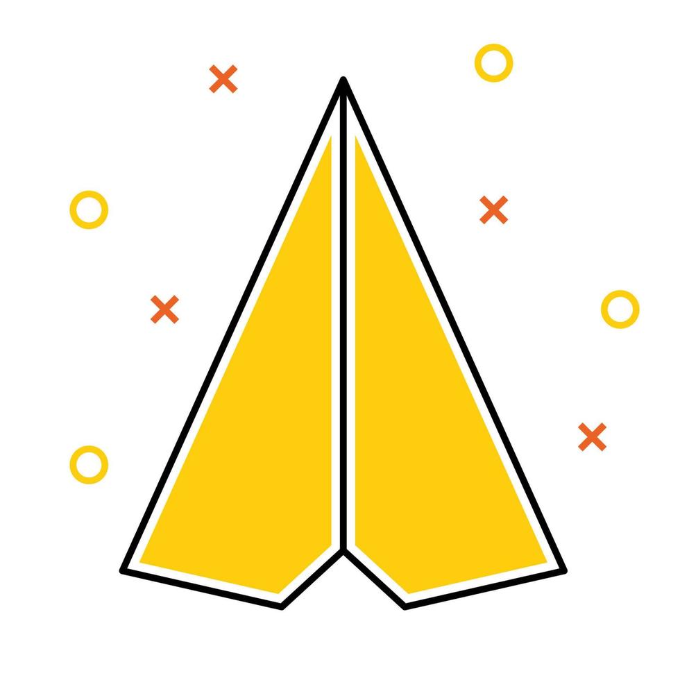 Send icon, suitable for a wide range of digital creative projects. vector