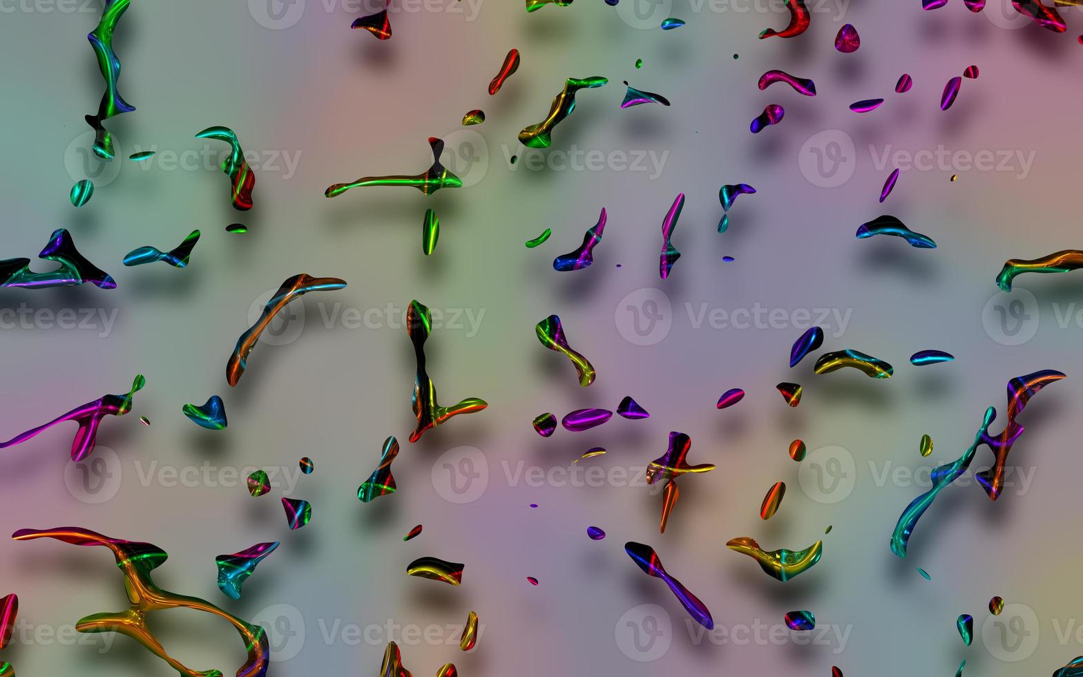 Abstract multicolor particle background,Digital painted abstract design.Holographic particle texture photo