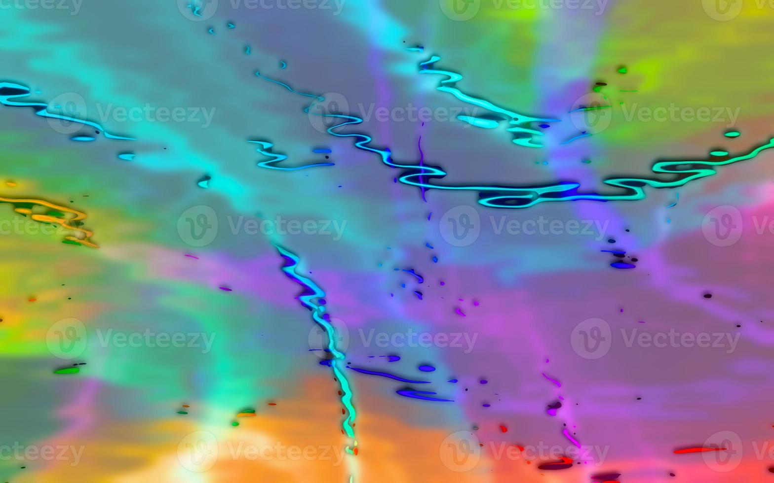 Abstract multicolor particle background,Digital painted abstract design.Holographic particle texture photo