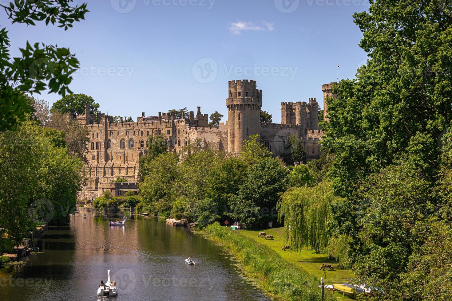 Epic Castle of Warwick, England. photo