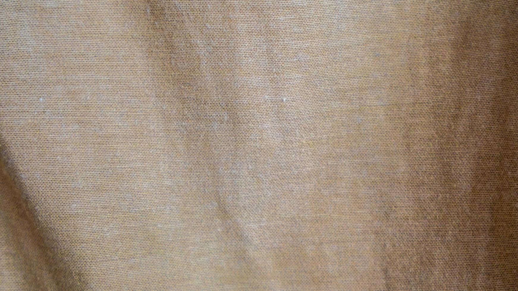 textura de tela marrón como fondo foto