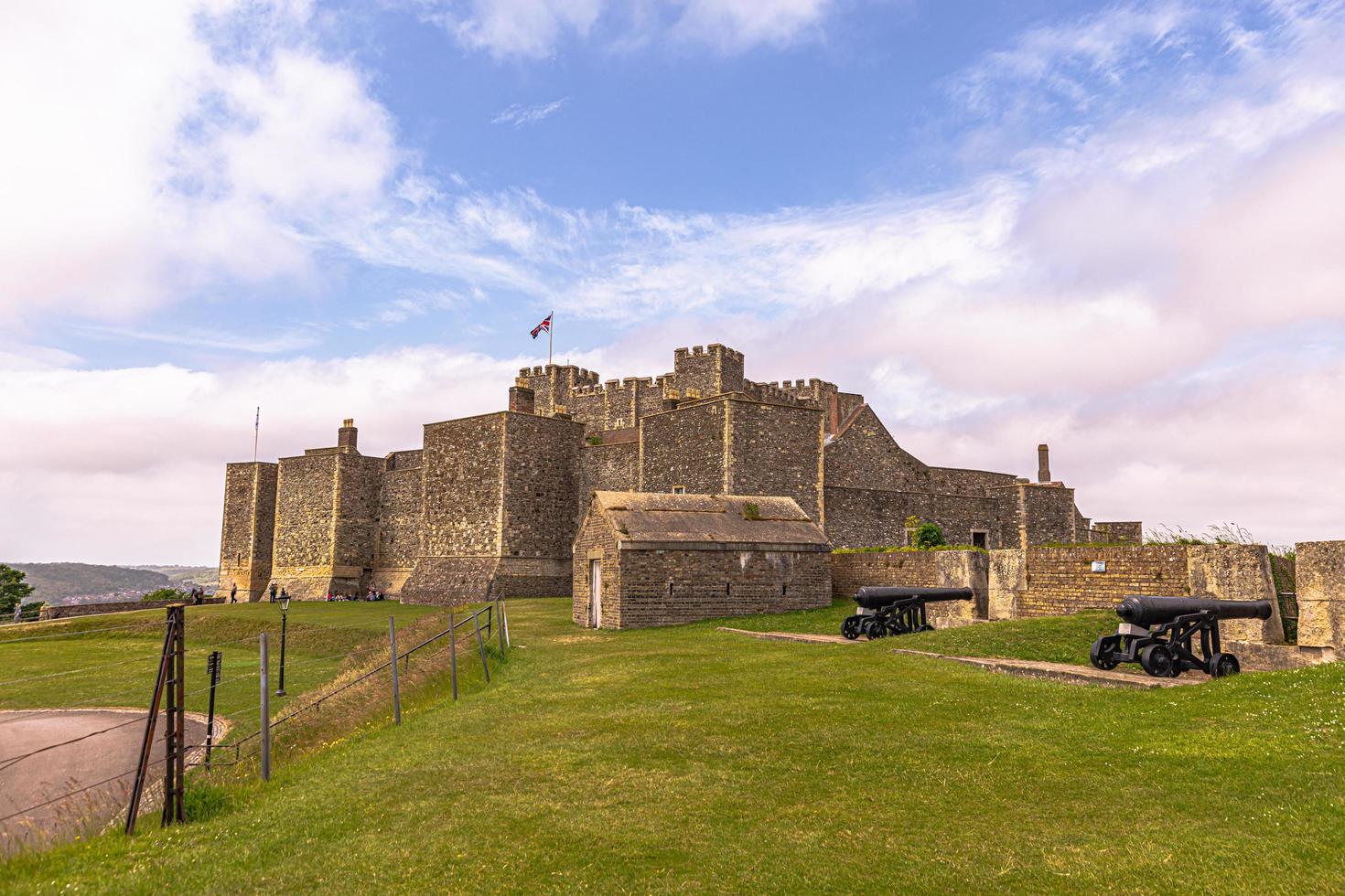 The mighty castle of Dover in Kent, England. photo