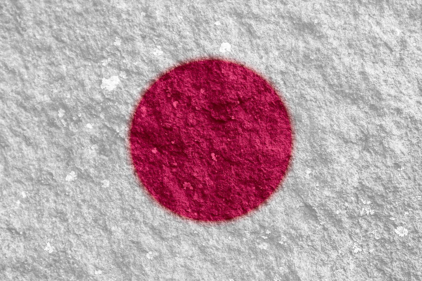 japanese flag texture as background photo