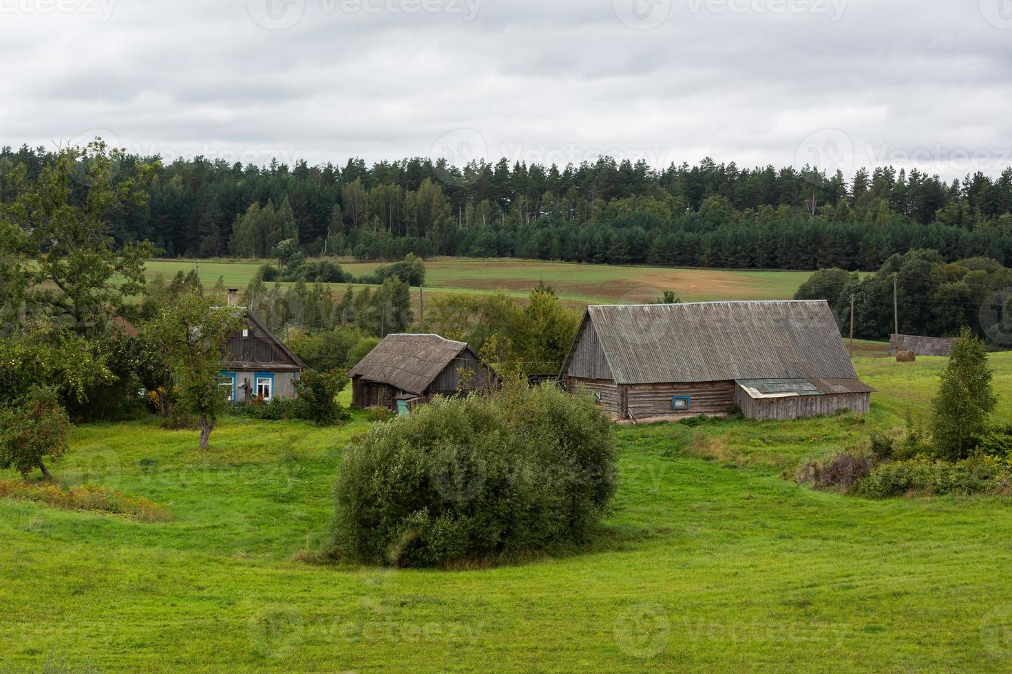 Old country houses photo