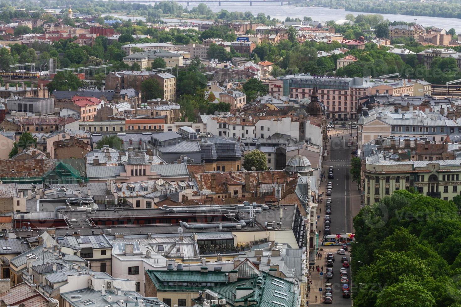 Riga from Above in the Summer photo
