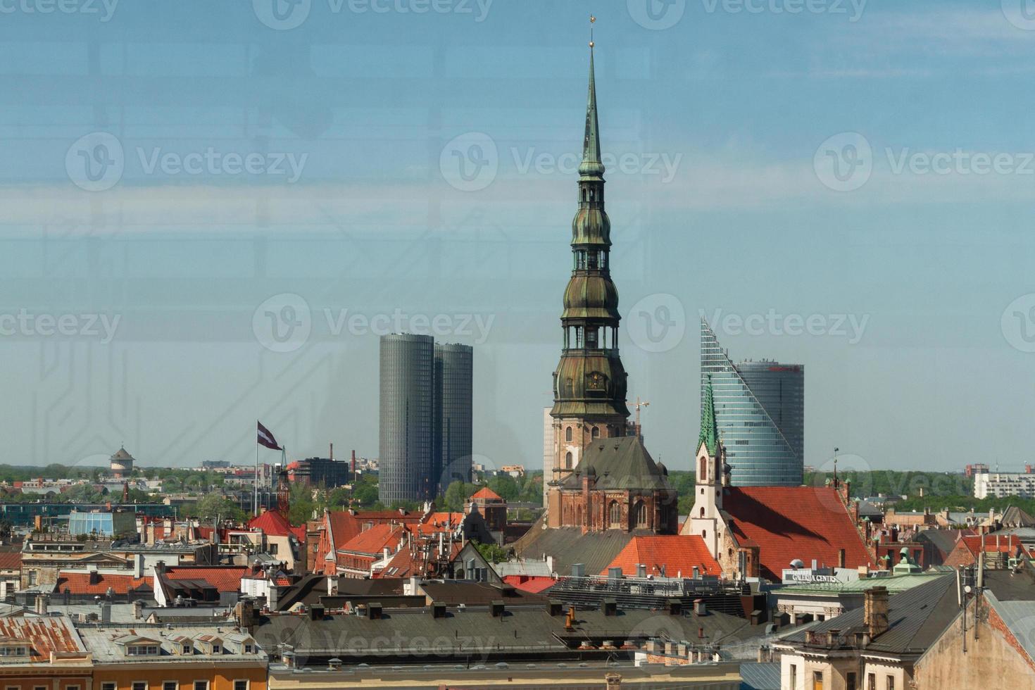 Riga from Above in the Summer photo