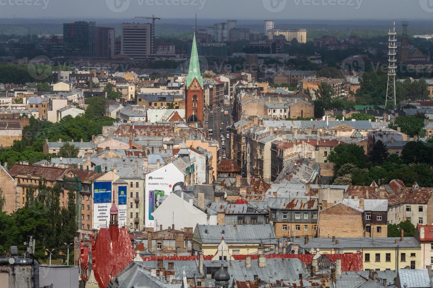 Riga from Above in the Summer photo