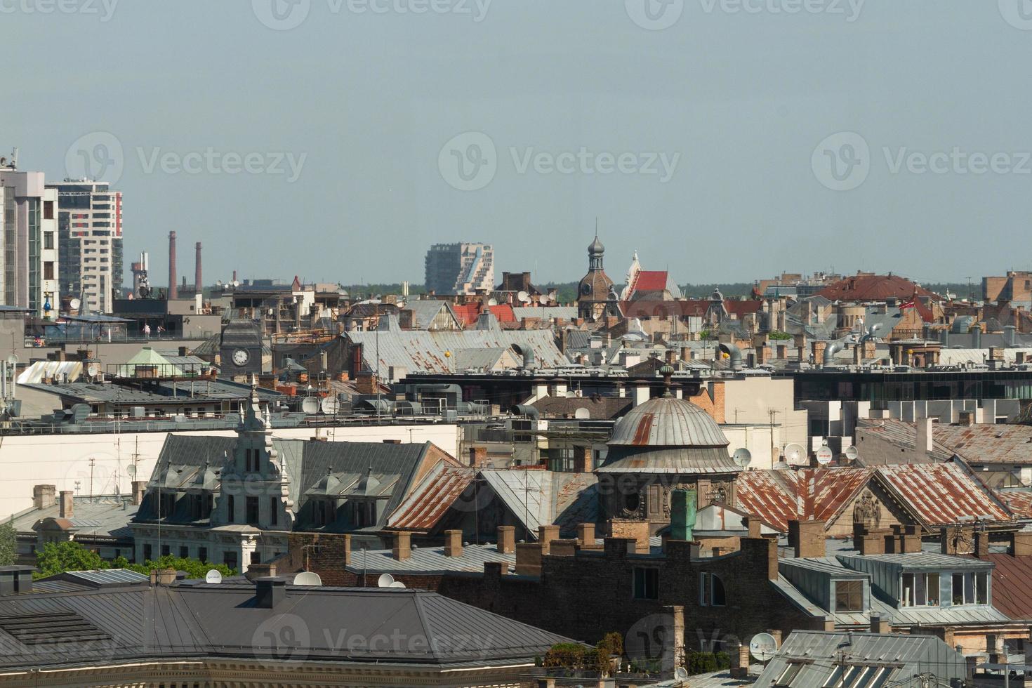 Riga from Above in the Summer photo