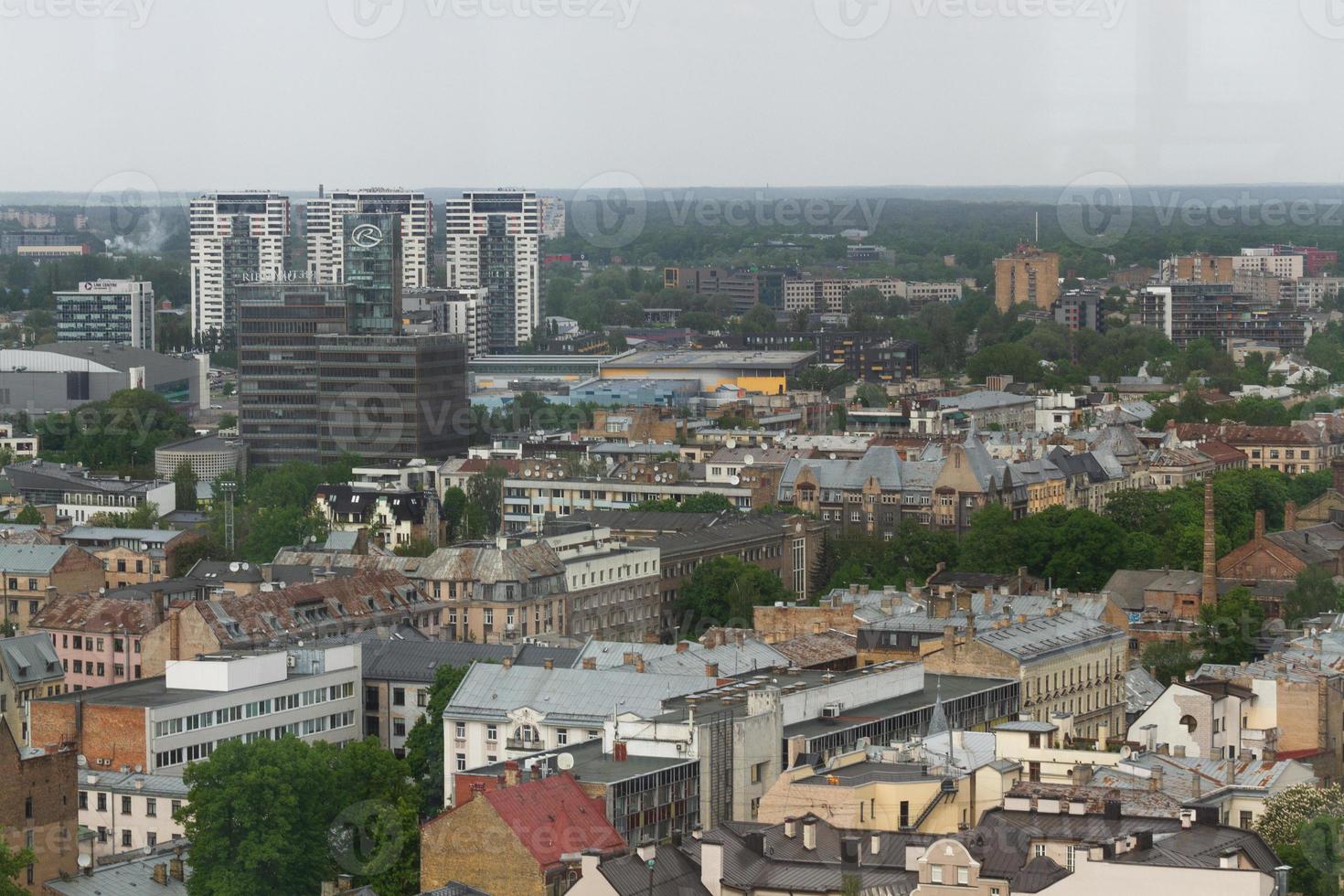 Riga from Above in the Summer photo