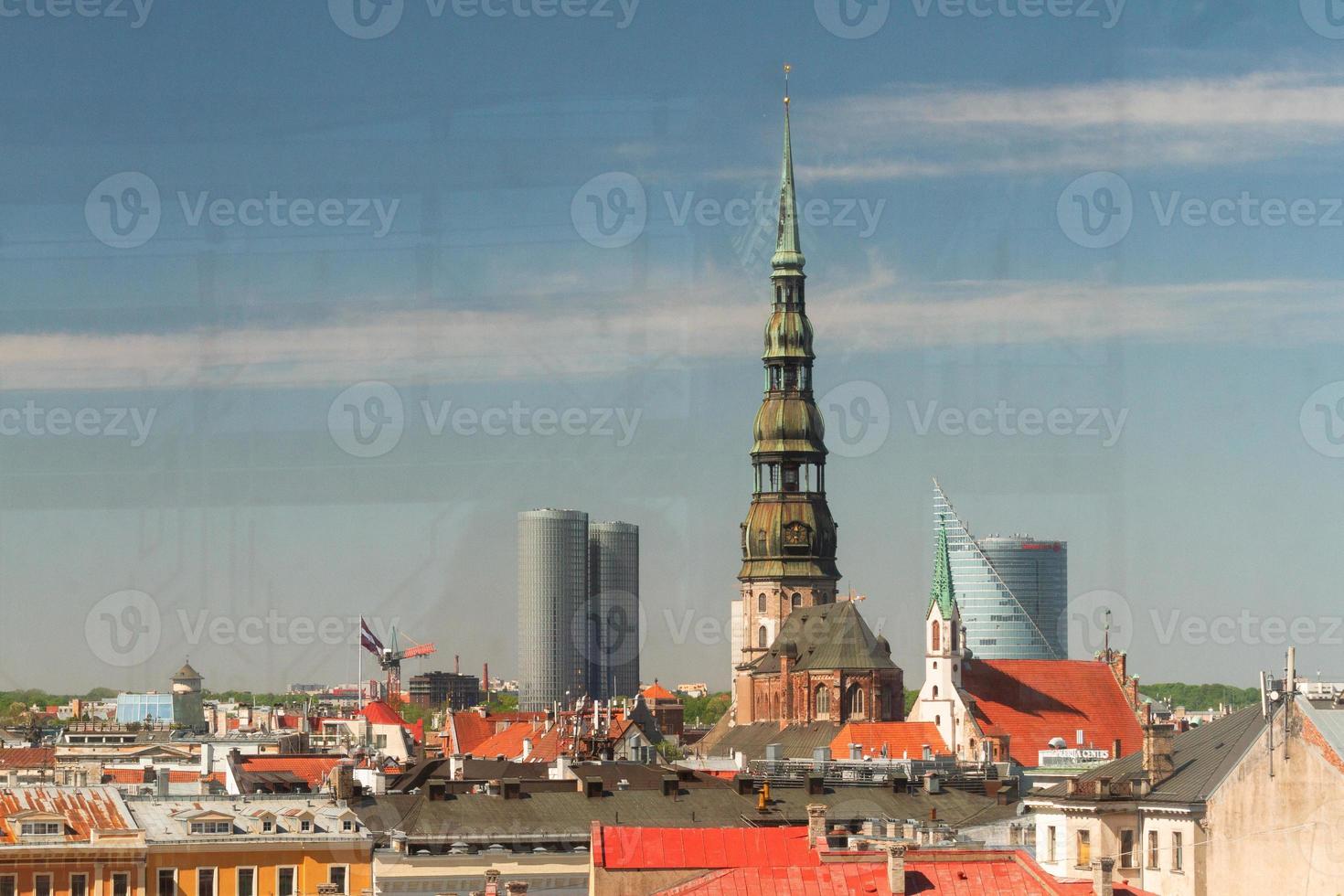 Riga from Above in the Summer photo