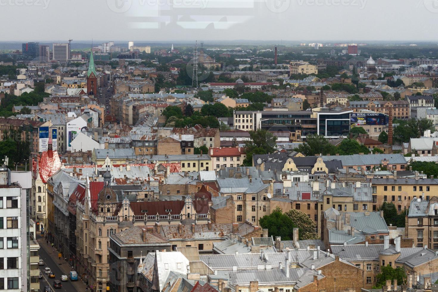 Riga from Above in the Summer photo