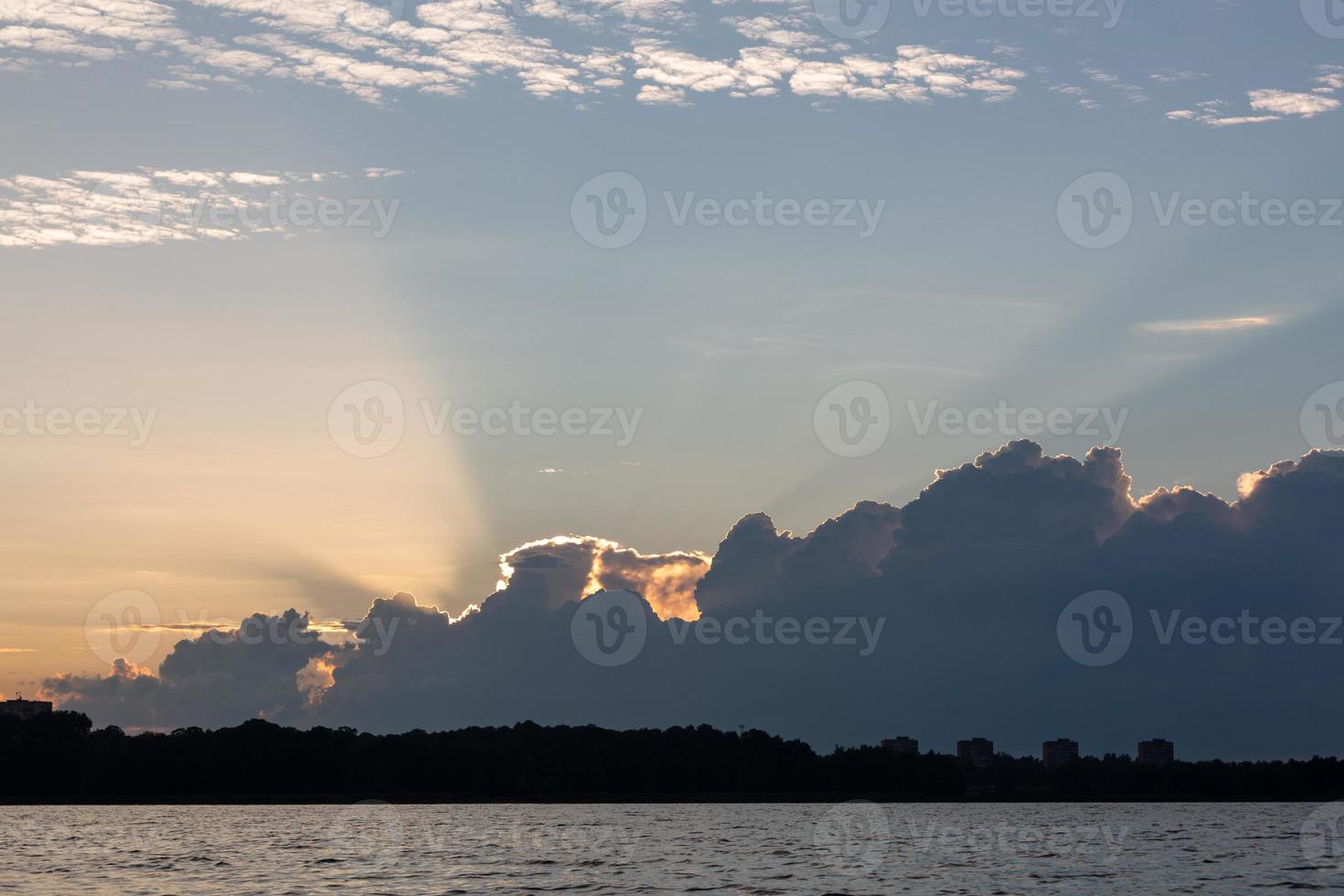 Lake Landscapes of Latvia in Summer photo