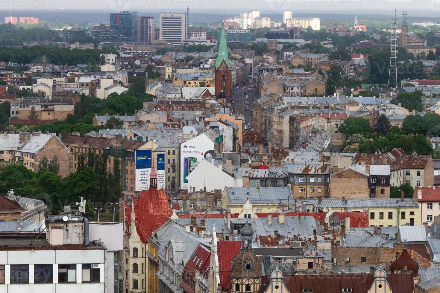 Riga from Above in the Summer photo