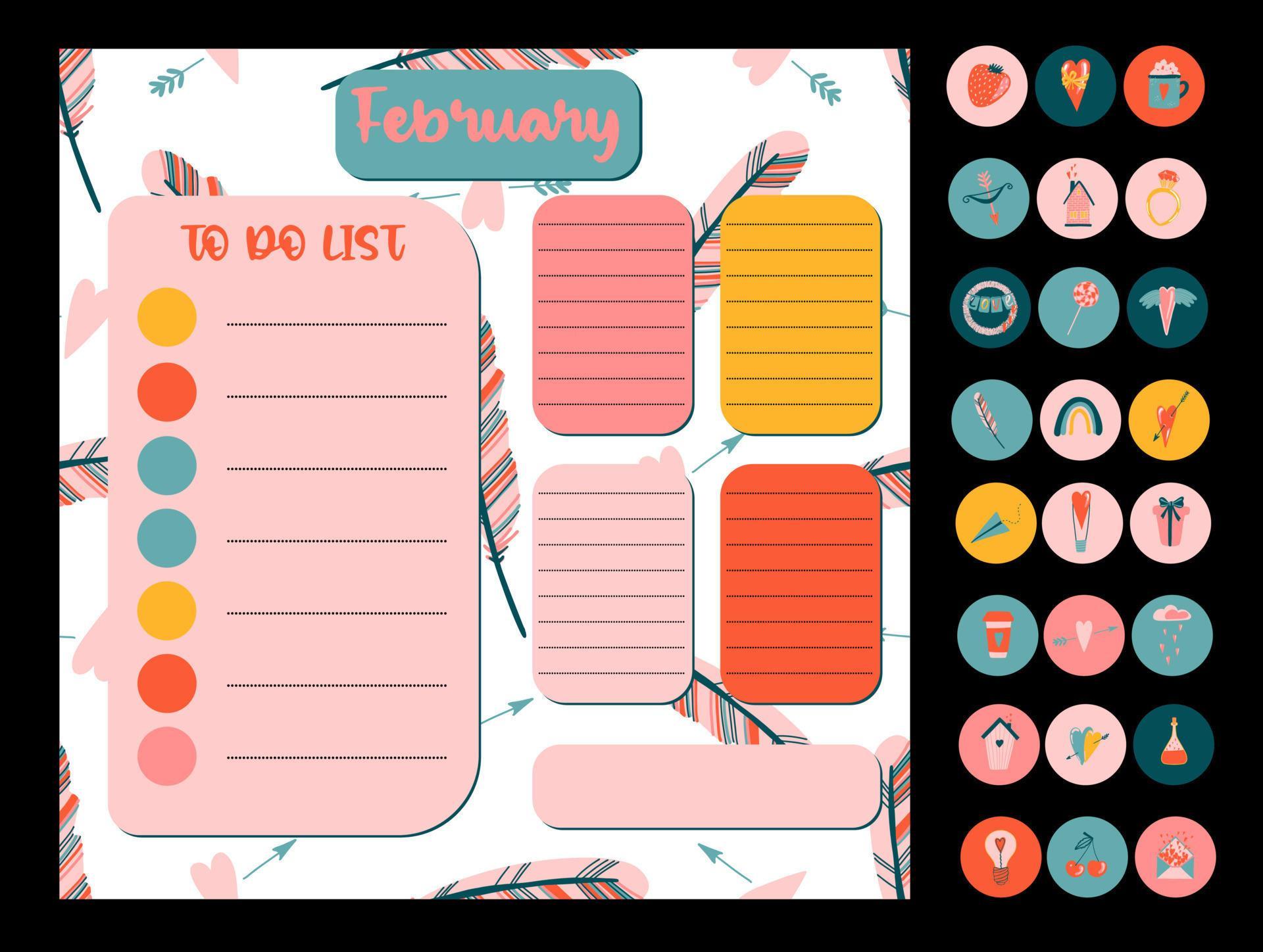 Daily habit tracker for 31 days vector design,Simple monthly planner