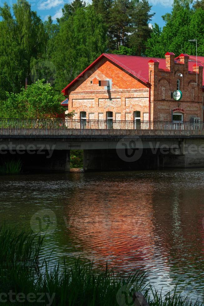 Old Houses in the Latvian country side photo