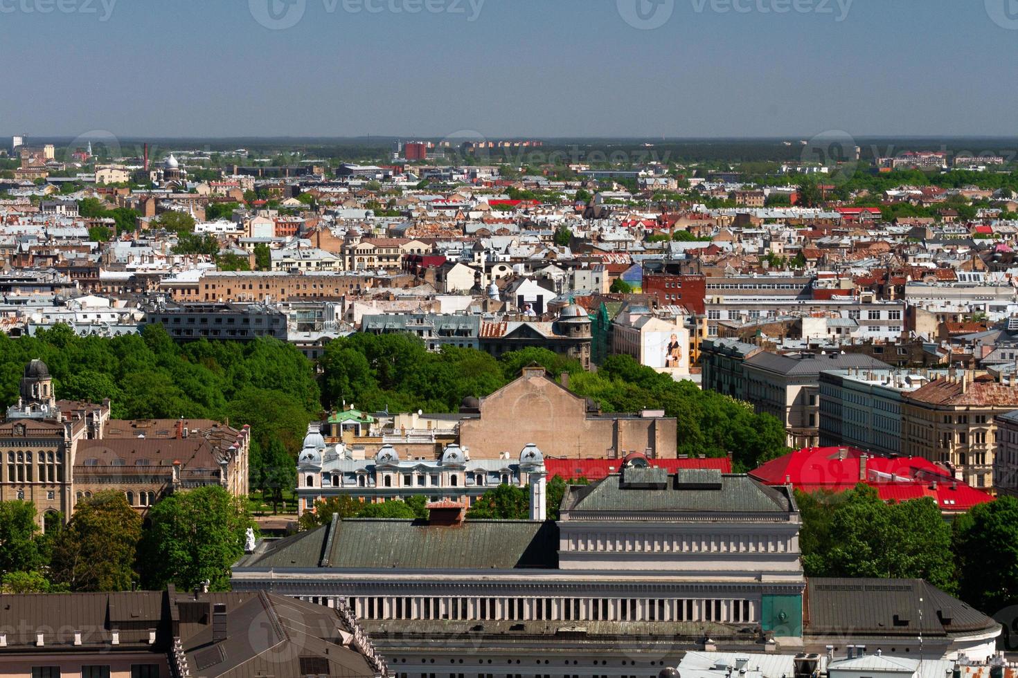 Riga from Above in the Summer photo