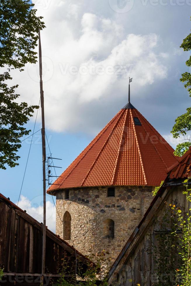 ciudad de cesis en el verano foto