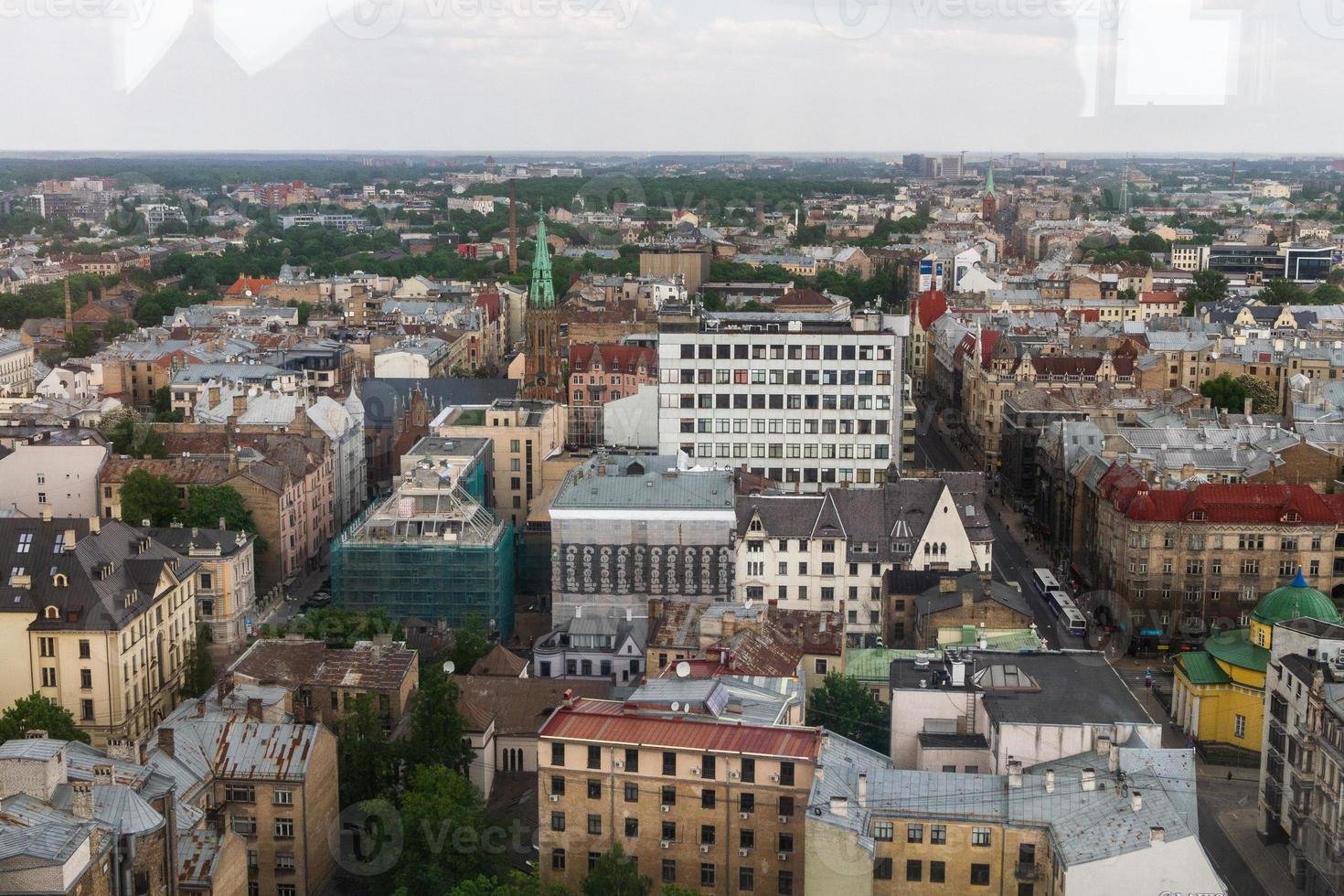 Riga from Above in the Summer photo