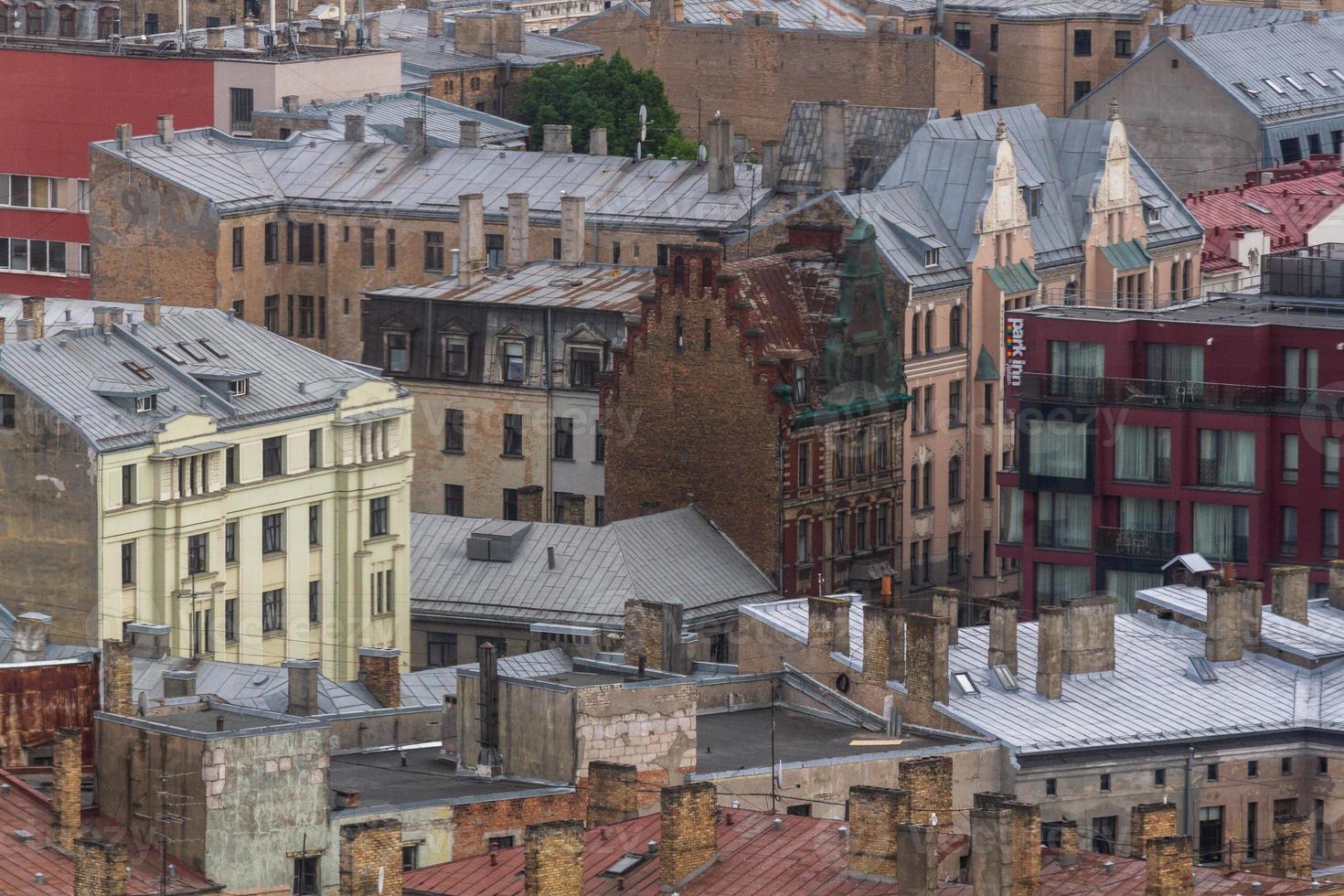 Riga from Above in the Summer photo