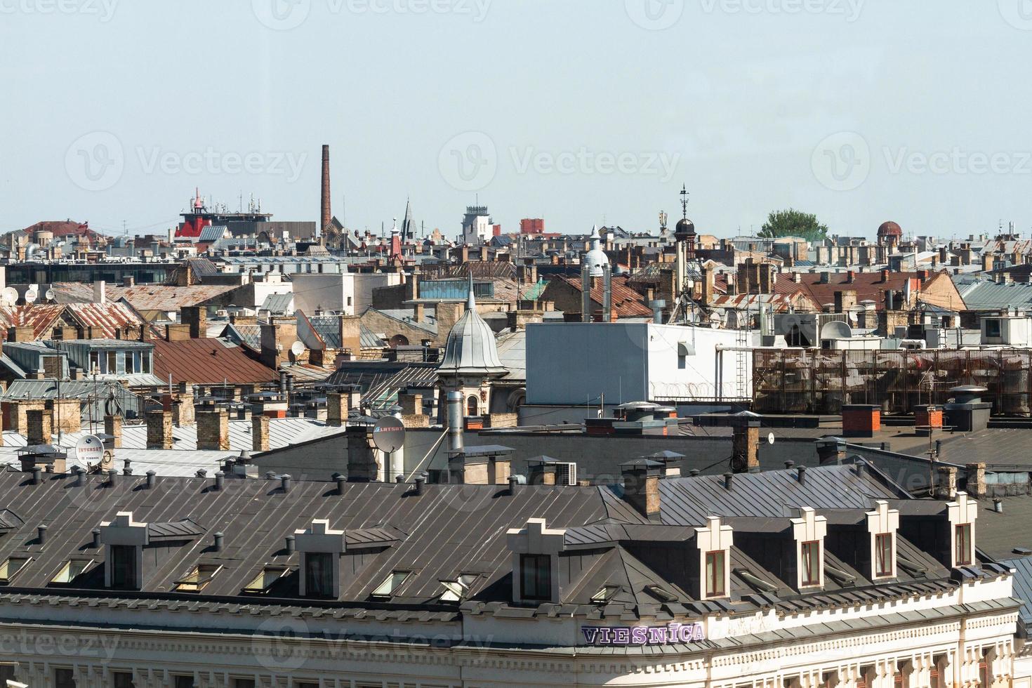 Riga from Above in the Summer photo