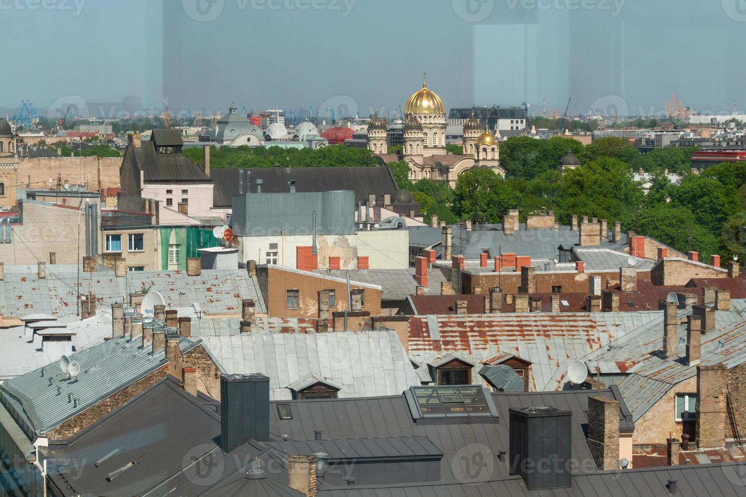Riga from Above in the Summer photo