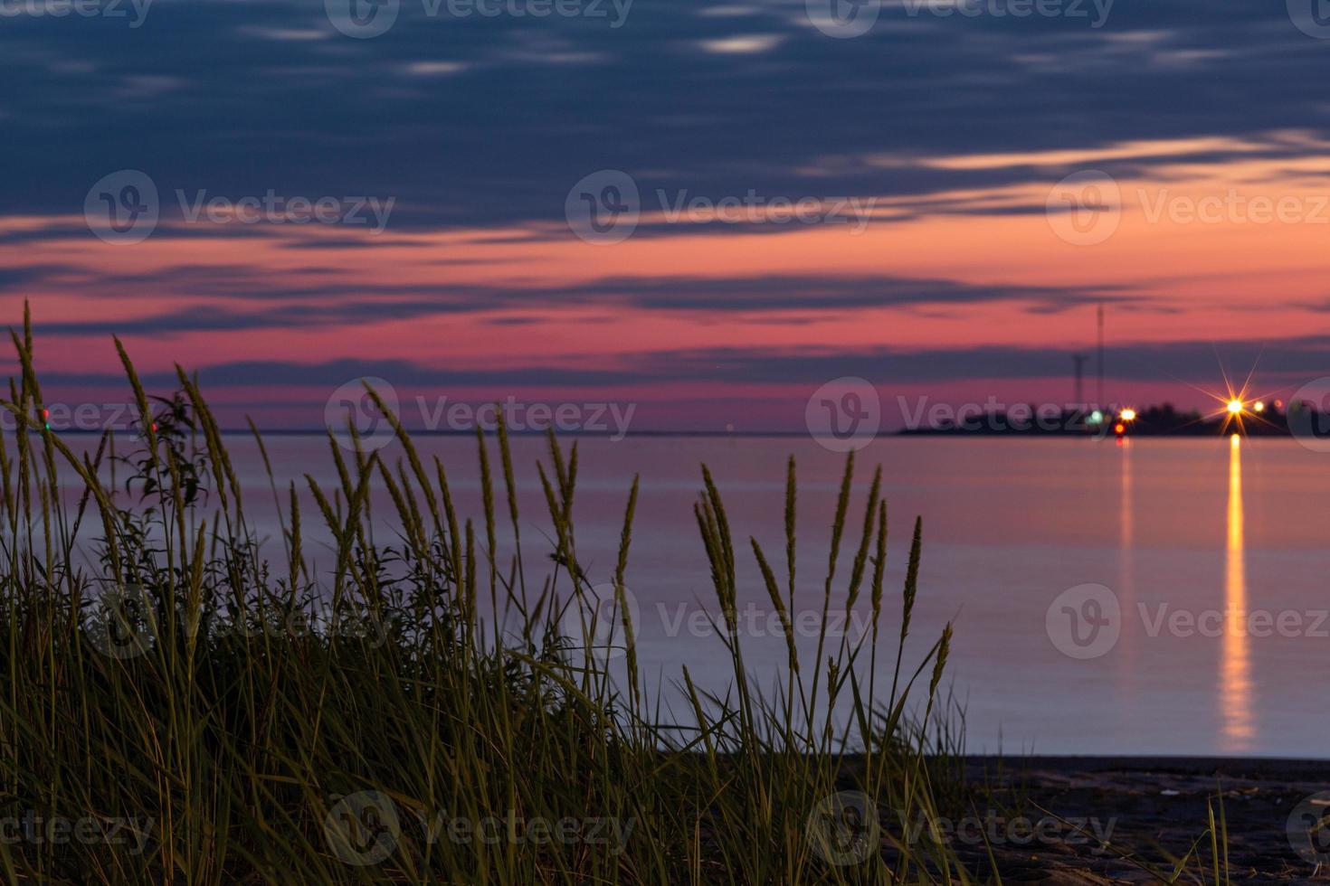 Views of the surroundings of Riga from Daugava photo