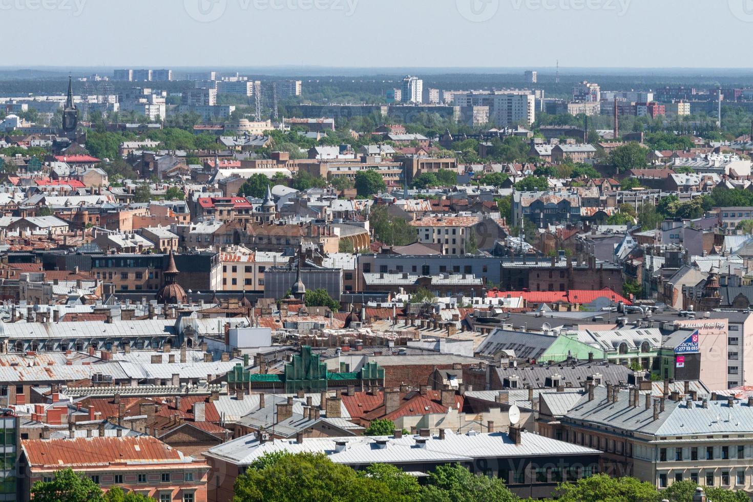 Riga from Above in the Summer photo