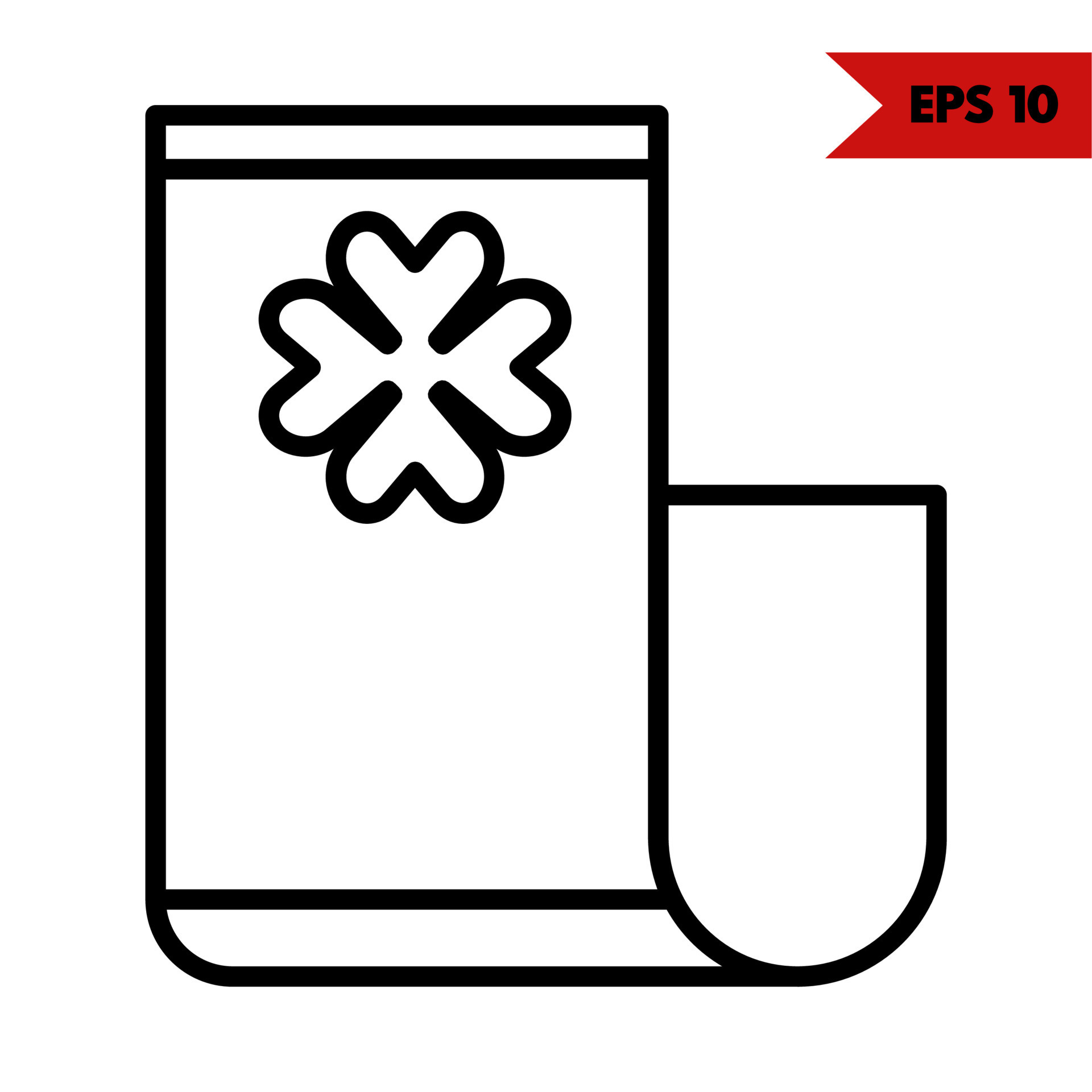 Illustration of flag line icon 17106366 Vector Art at Vecteezy