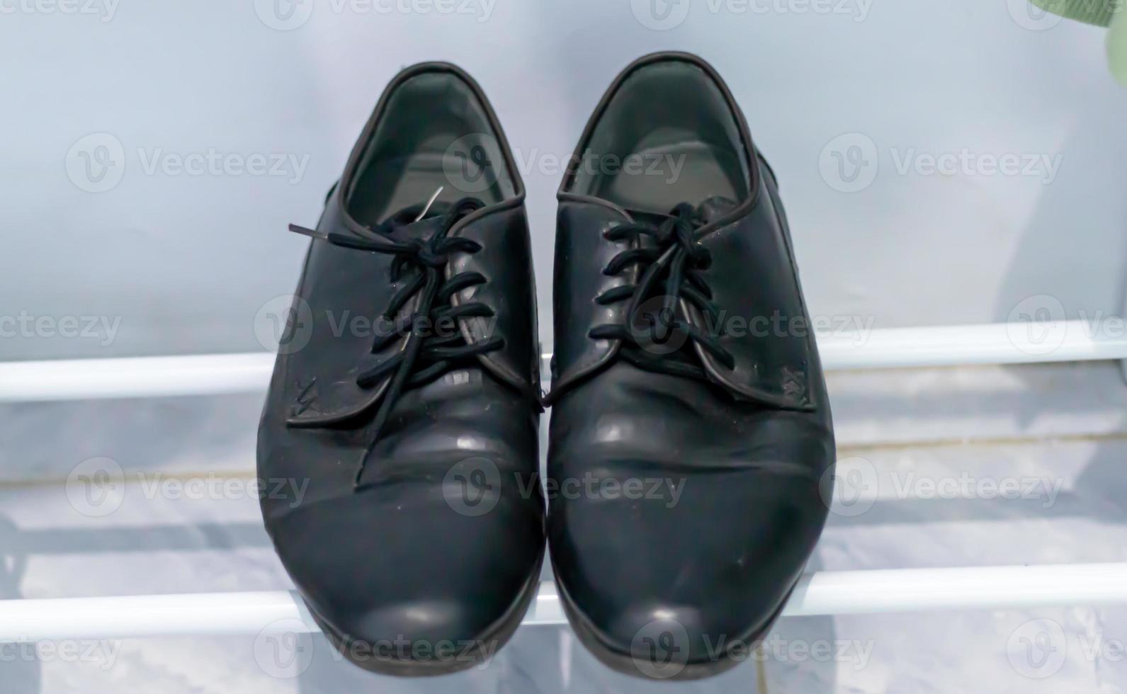 men's shoes of a businessman photo