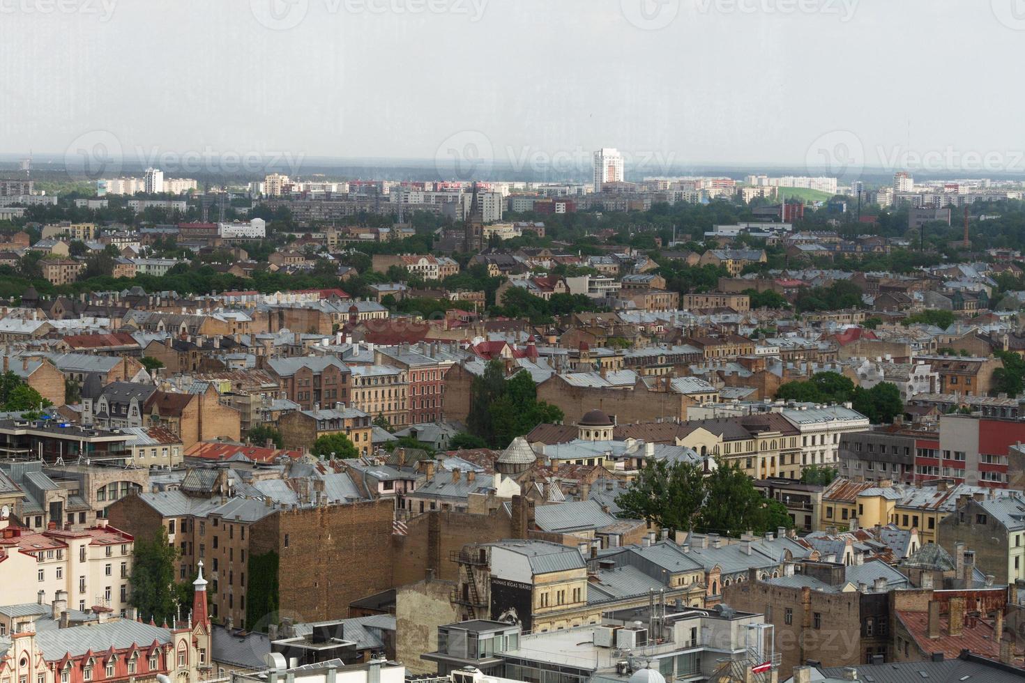 Riga from Above in the Summer photo