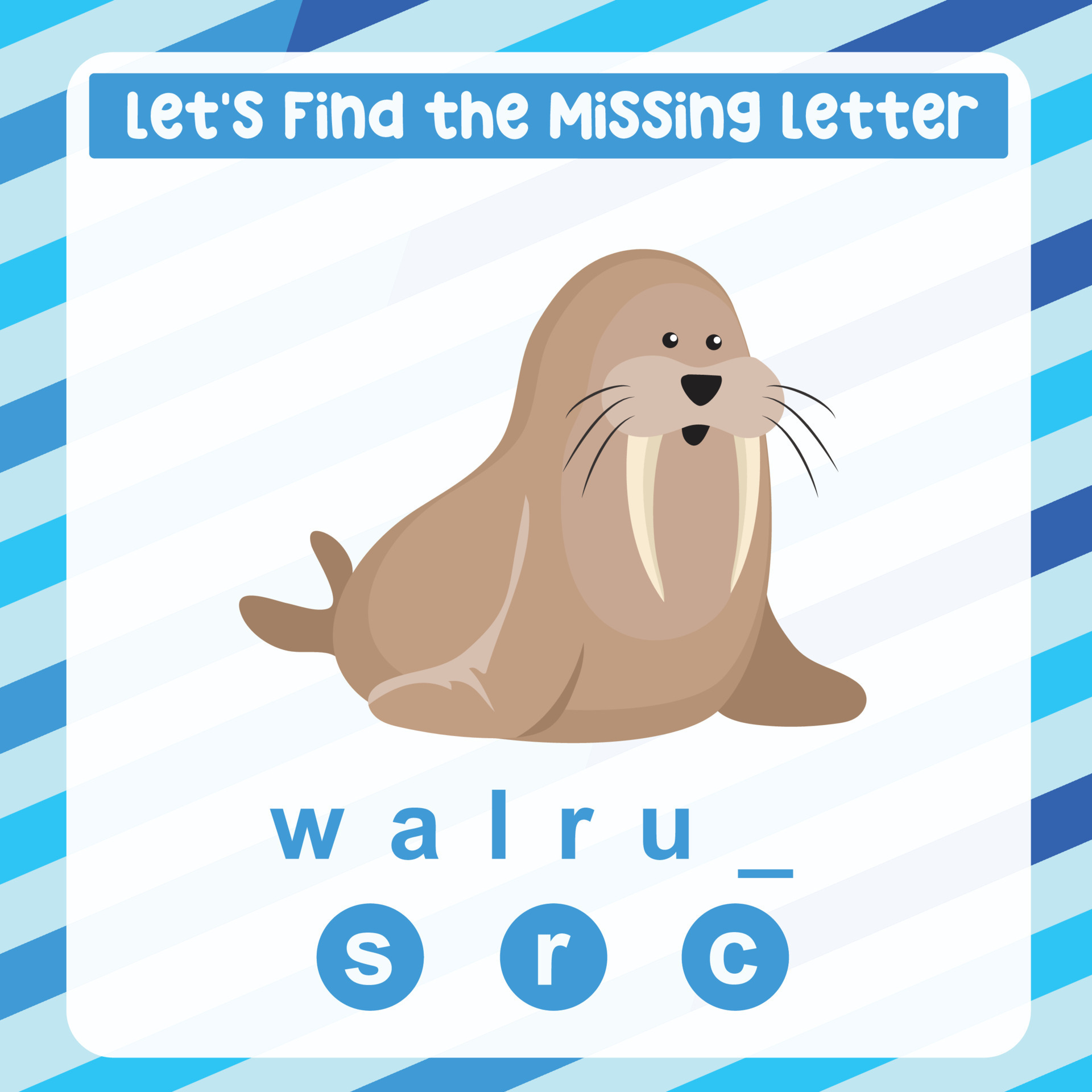 hoja de trabajo de letras faltantes. completar las letras para el