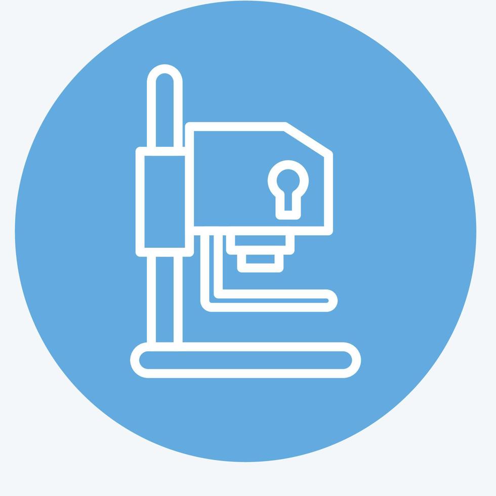 Icon Darkroom Equipment. related to Photography symbol. blue eyes style. simple design editable. simple illustration vector
