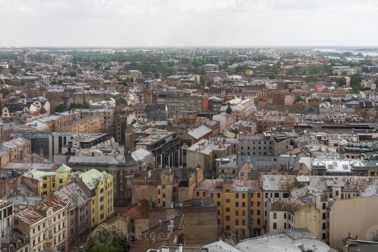 Riga from Above in the Summer photo