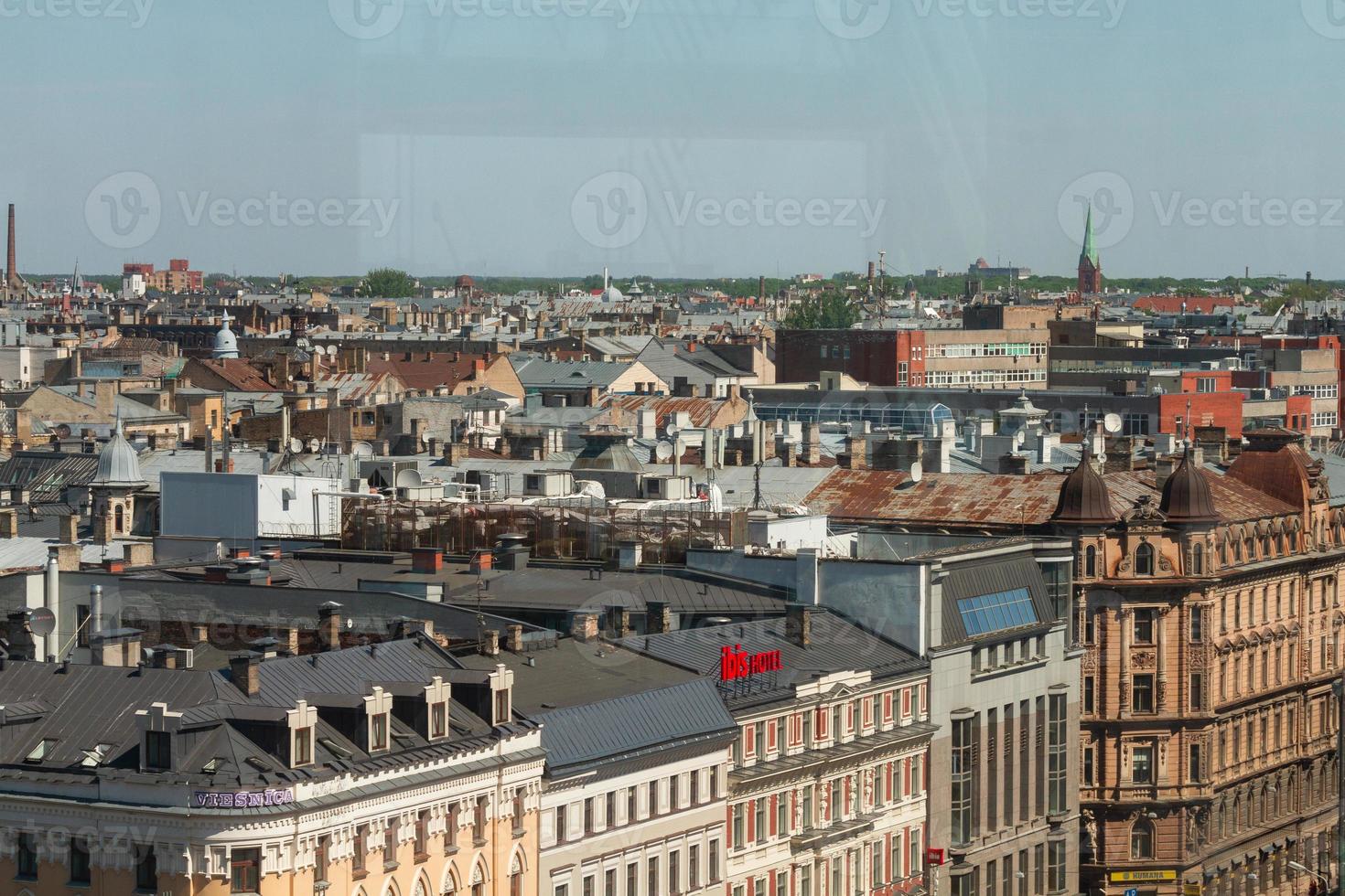 Riga from Above in the Summer photo