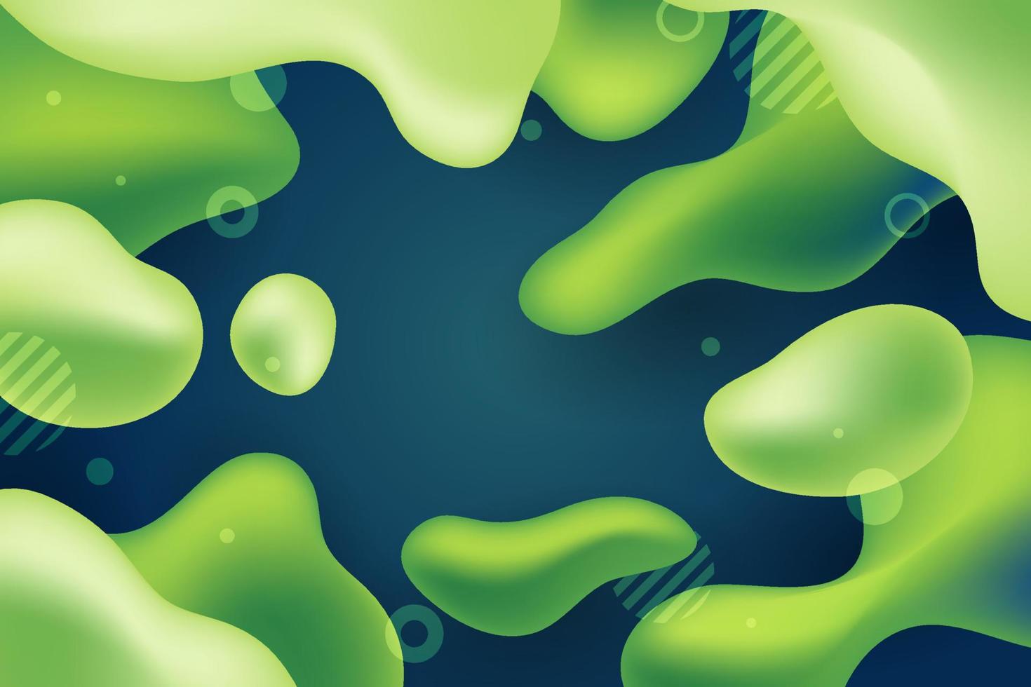 Blue and Green Liquid Background vector