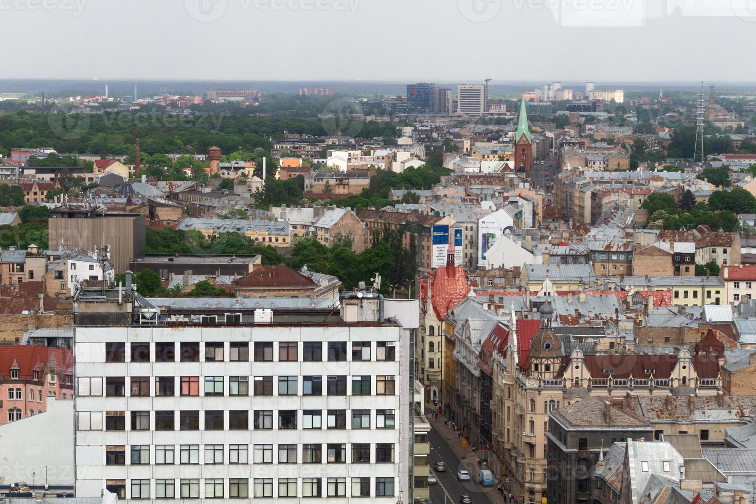 Riga from Above in the Summer photo