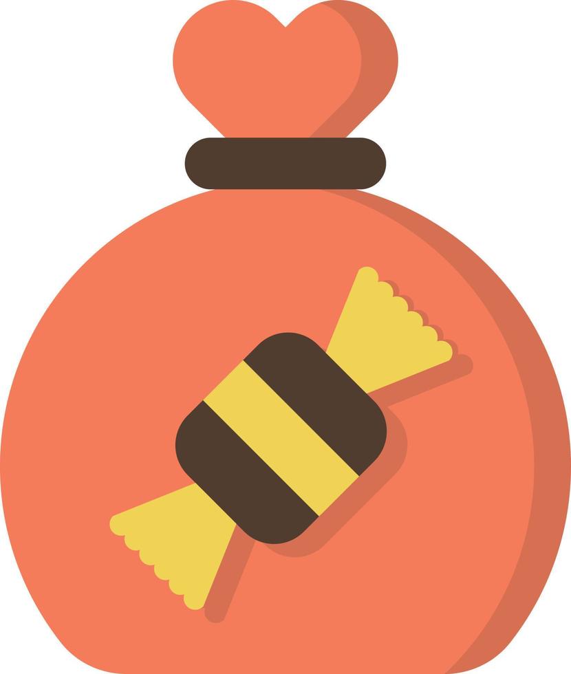 cookie bag illustration in minimal style 17107950 Vector Art at Vecteezy