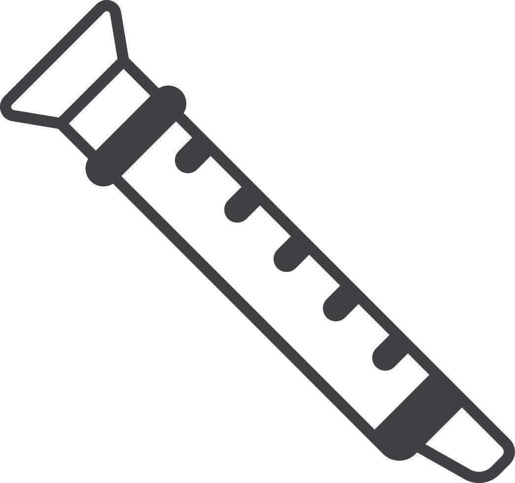flute illustration in minimal style vector