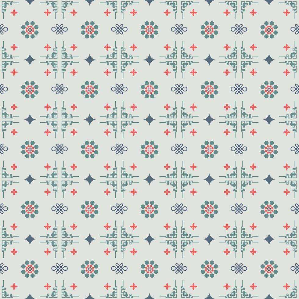 Traditional Chinese seamless pattern for your design. Geometric pattern, abstraction. Japanese style. Patterns for Chinese New Year. Vector illustration.