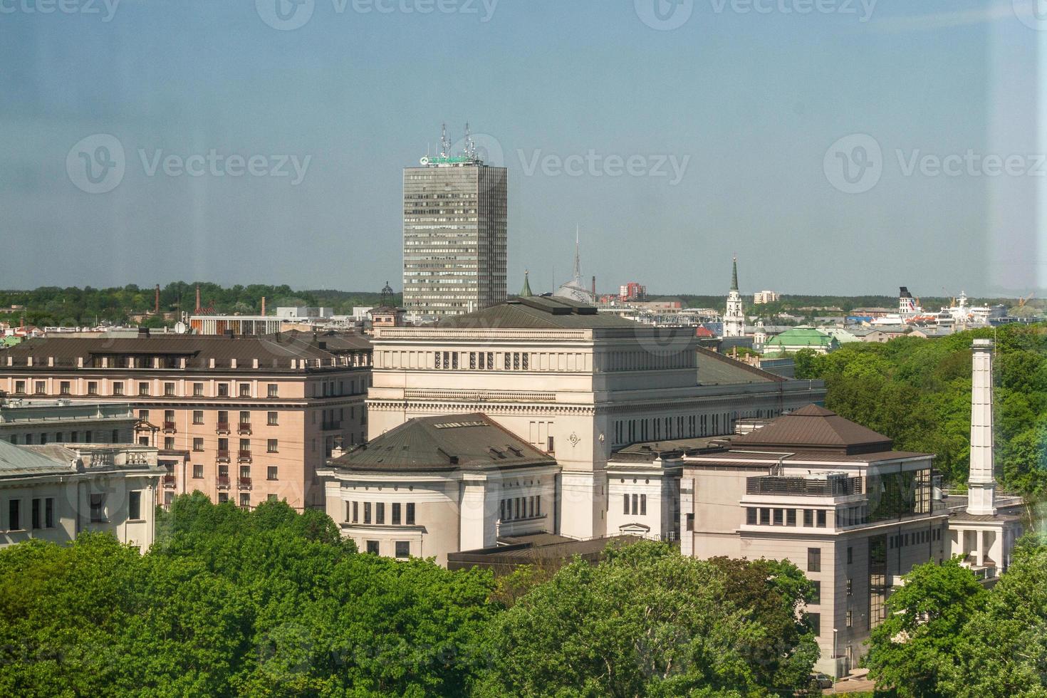 Riga from Above in the Summer photo