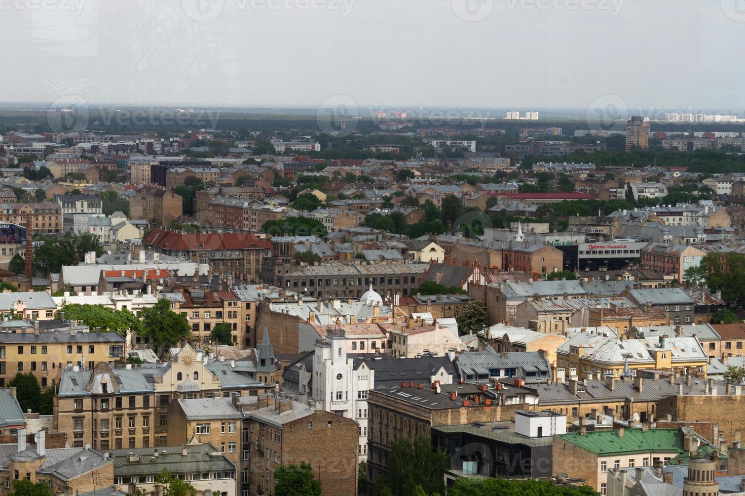 Riga from Above in the Summer photo