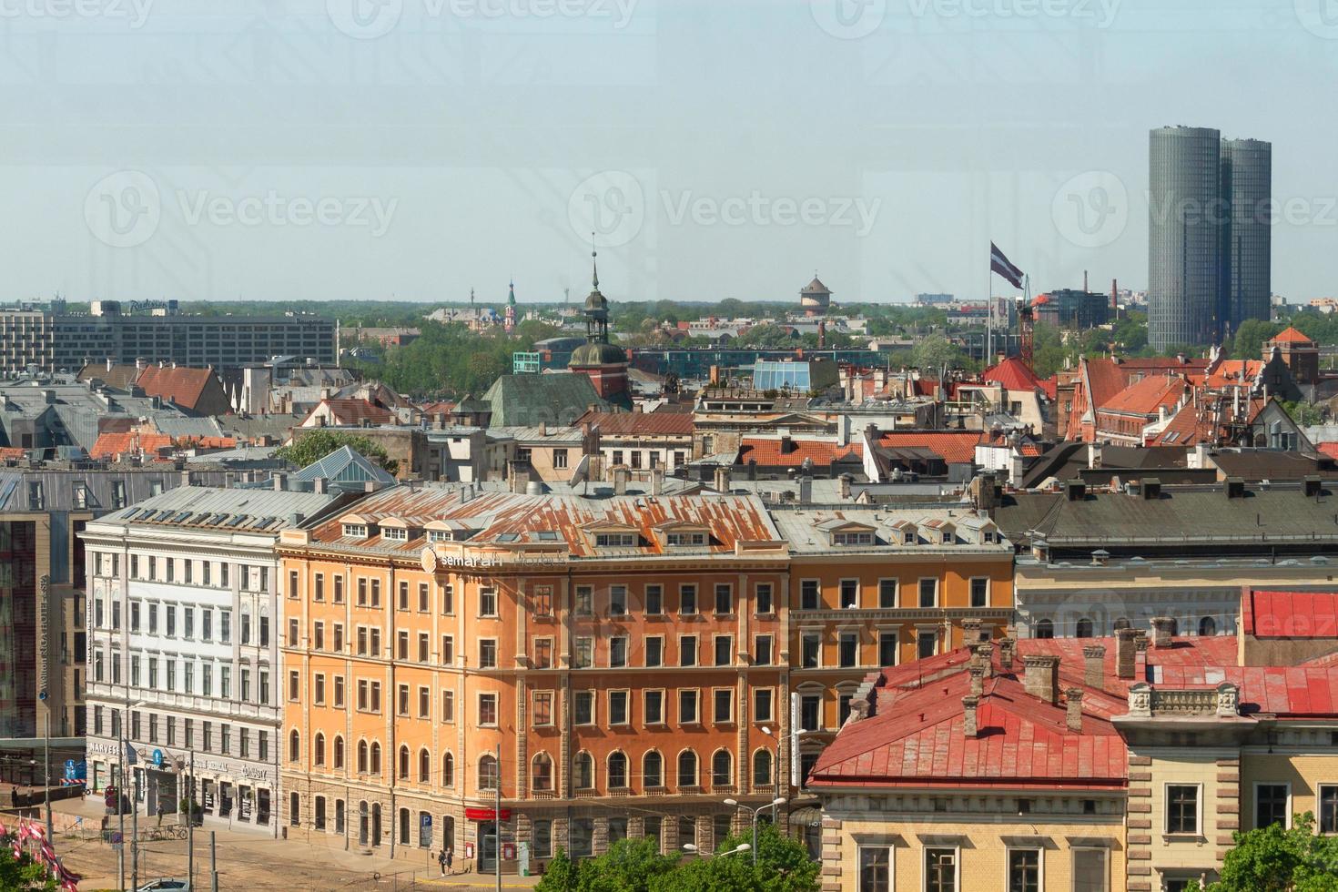 Riga from Above in the Summer photo
